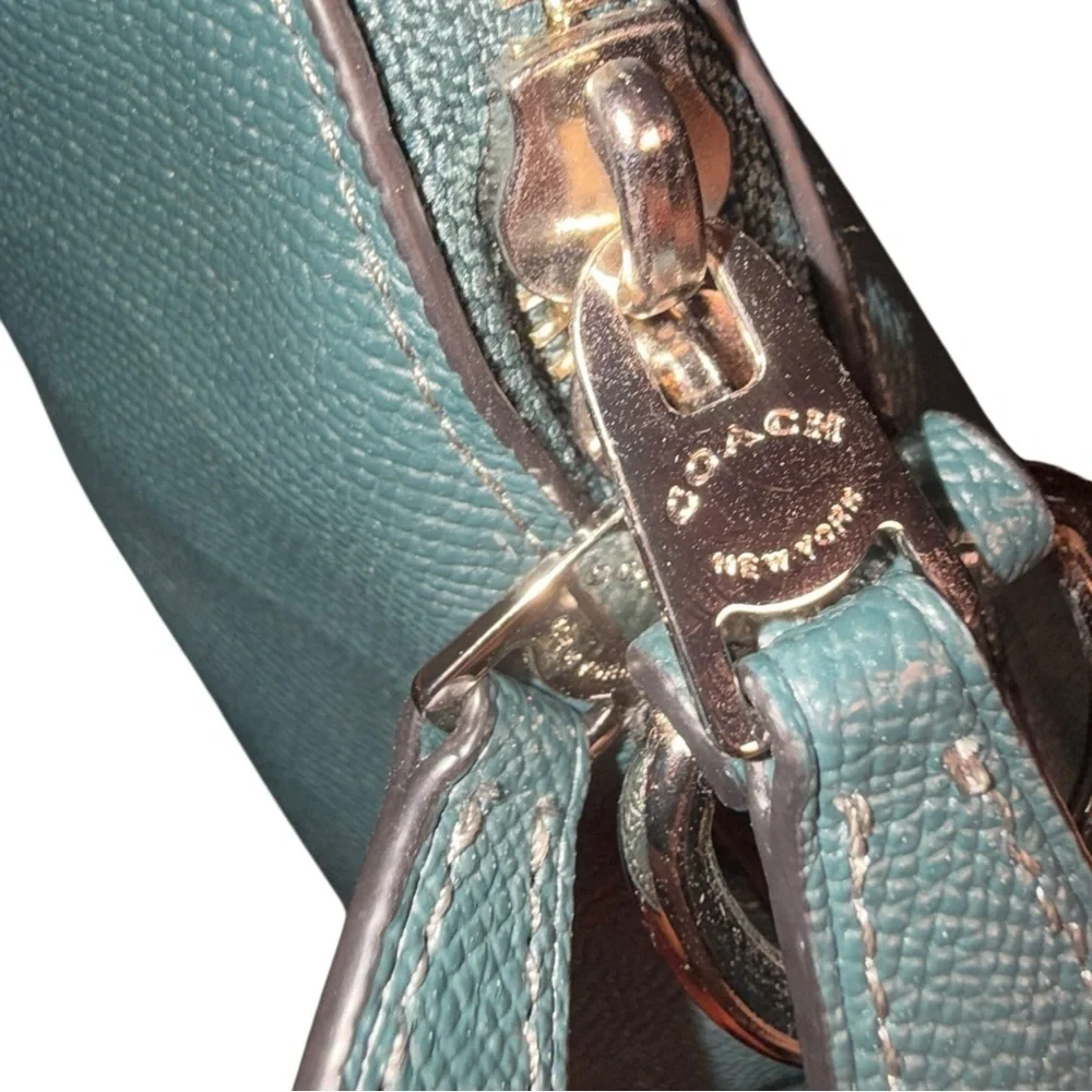 NWOT New Coach Beckett Forest Green Portfolio Briefcase